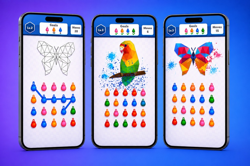 Color Bomb Link 3D screenshot