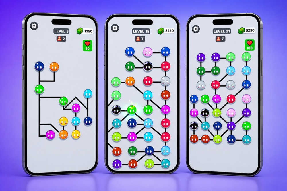 Slime Connect 3D screenshot