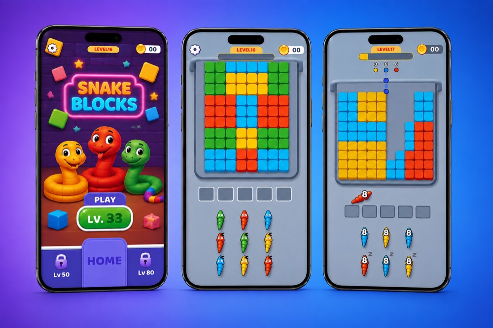 Snake Master Jam screenshot